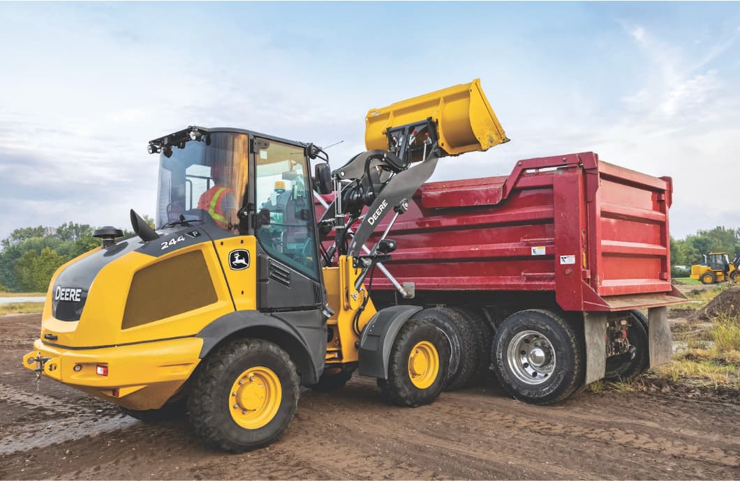 Power discount wheels loader